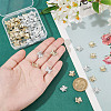 80Pcs 2 Colors Alloy Charms FIND-HY0003-78-3