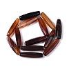 Dyed Natural Agate Beads Strands G-T144-54A-01-2