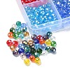 1200Pcs 15 Colors Electroplate Glass Beads Strands EGLA-YW0001-53-3