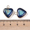 Dyed Synthetic Imperial Jasper Pendants G-P529-08G-05-3