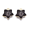 Printed Alloy Pendants PALLOY-SZC0008-10B-1