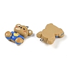 Bear Resin Pendants RESI-U004-03A-2