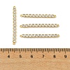 SHEGRACE Brass Pave Clear Cubic Zirconia Connector Charms XGRQ3P478-640G-3