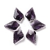 Faceted Glass Pendants GLAA-F068-C24-1