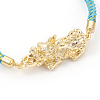 Brass Links Bracelets BJEW-F362-E-3