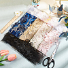 3D Flower Organgza Polyester Embroidery Ornament Accessories DIY-WH0297-20D-4