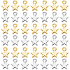 200Pcs 2 Colors Alloy Charms FIND-SC0023-74-7