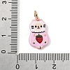Printed Brass Pendants KK-CBAB1CA-19D-G-3