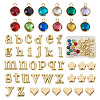 DIY Birthstone Jewelry Making Finding Kit FIND-TA0002-12-9