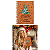 Wooden Commemorative Cards Book WOOD-WH0045-06-8