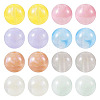 80Pcs 8 Colors Opaque Acrylic Beads OACR-TA0001-23-1