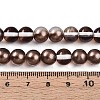 Baking Paint Transparent Glass Beads X1-DGLA-N011-8mm-09-4