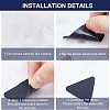  9 Sheets Self-Adhesive Nylon Repair Patches DIY-NB0006-10-3