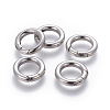 Tarnish Resistant 304 Stainless Steel Spring Gate Rings LS-STAS-D070-01P-1