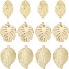 18Pcs 3 Style Brass Pendants KK-CA0001-48G-1