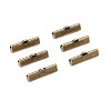 Iron Ribbon Crimp Ends E182Y-NFAB-1