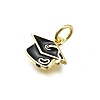 Brass Enamel Charms KK-K400-30G-2