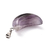 Natural Amethyst Pendants X-G-Z022-02C-3