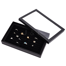 Paper Jewelry Presentation Boxes CON-WH0087-60A