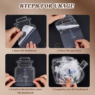 2 Styles Waterproof Self Adhesive Stamping Stickers Sets DIY-CP0011-05B-1