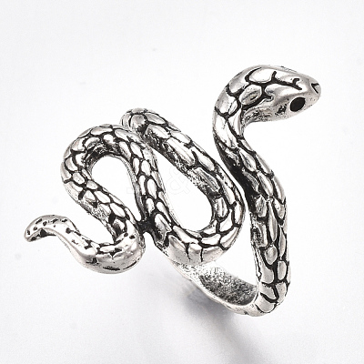 Alloy Cuff Finger Rings X-RJEW-T006-11-1