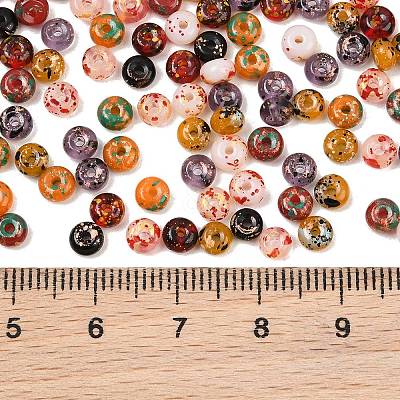 Picasso Glass Seed Beads GL-CBAB80E-03B-1