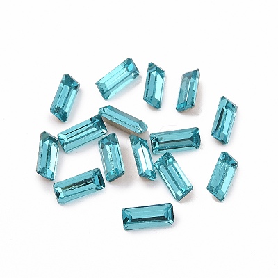 Glass Rhinestone Cabochons GGLA-P002-10A-05-1