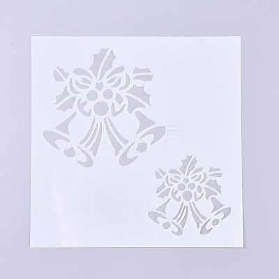 Christmas Theme Plastic Painting Stencils X-DIY-G027-A01-1