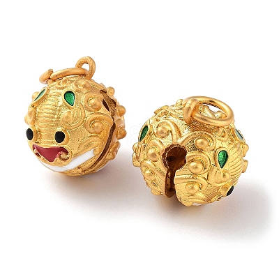 Alloy Enamel Pendants ENAM-A001-04B-1