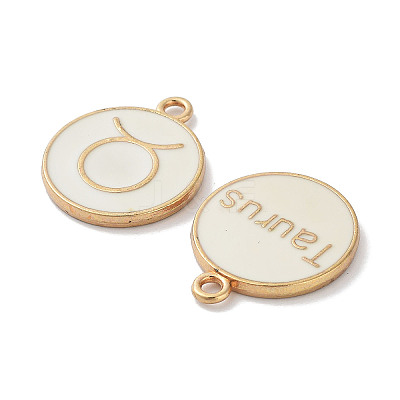 (Defective Closeout Sale: Yellowing) Alloy Enamel Pendants ENAM-XCP0001-38A-1