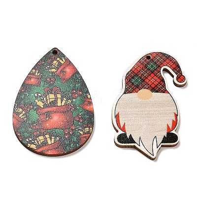 Printed Wood Pendants WOOD-XCP0001-72-1