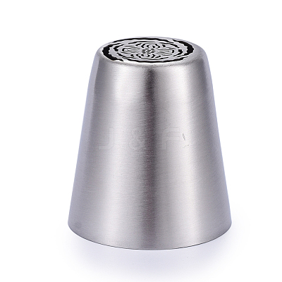 Non-Tarnish Floral Stainless Steel Russian Piping Tips DIY-D036-30P-1