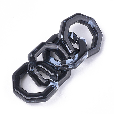 Acrylic Linking Rings OACR-S021-26G-1