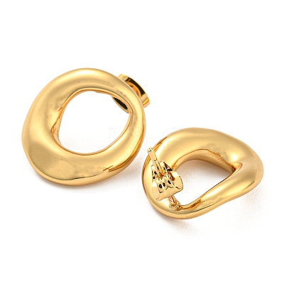 Ion Plating(IP) 304 Stainless Steel Stud Earrings EJEW-D082-02G-1