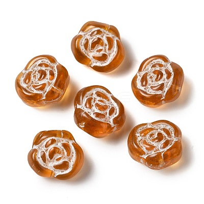 Transparent Lampwork Beads LAMP-P065-01A-04-1