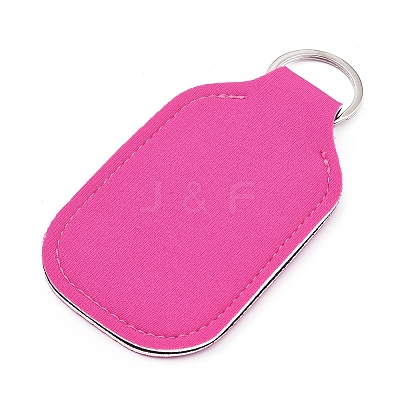 Hand Sanitizer Keychain Holder DIY-WH0171-04G-1
