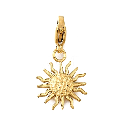 Sun 304 Stainless Steel Pendant Decorations STAS-R159-63G-1