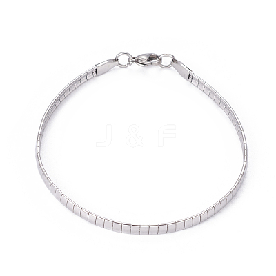 Tarnish Resistant 304 Stainless Steel Chain Necklaces & Bracelets Sets SJEW-E334-01B-P-1