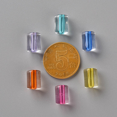 Transparent Acrylic Beads X-TACR-S154-17A-1