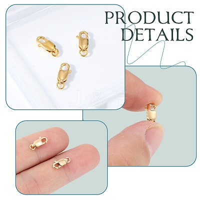 4Pcs 1/20 14K Gold Filled Lobster Claw Clasps FIND-SC0020-13B-1