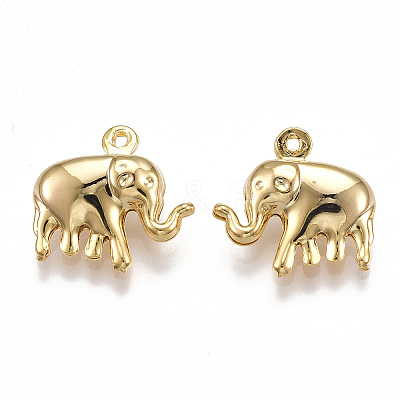 Brass Charms KK-T038-101G-1