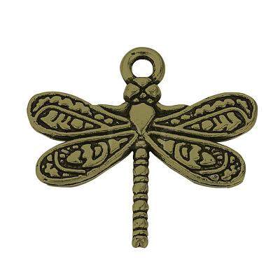 Tibetan Style Alloy Pendants TIBEP-Q061-41AB-LF-1