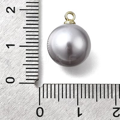 ABS Plastic Imitation Pearl Pendants FIND-H052-01G-02G-1