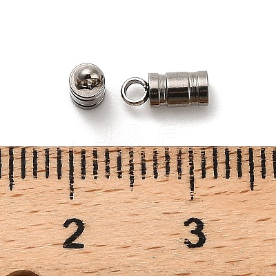 201 Stainless Steel Cord Ends STAS-S167-01B-P-1