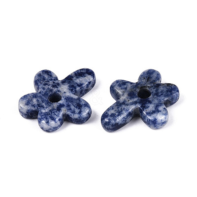 Natural Blue Spot Jasper Pendants G-T142-44L-1