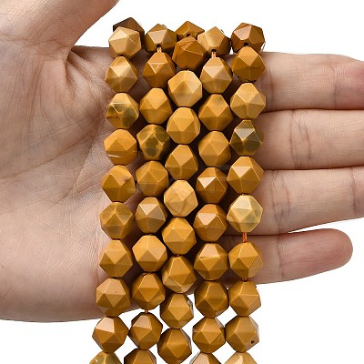 Natural Mookaite Beads Strands G-Z119-A07-03B-1