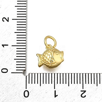 Brass Charms LS-ZIRC-I070-086G-1
