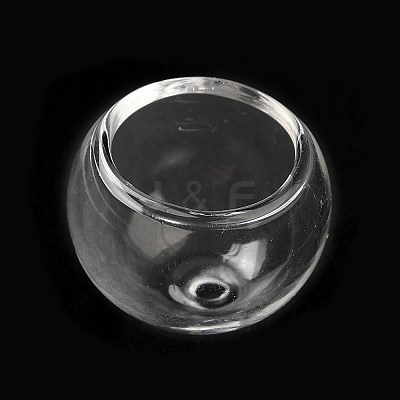 Transparent Glass Bead Cone GLAA-G100-01B-01-1