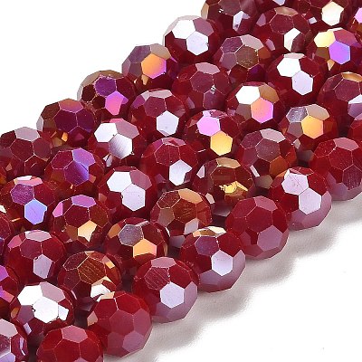 Opaque Glass Beads Stands EGLA-A035-P10mm-B02-1