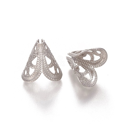 Non-Tarnish 304 Stainless Steel Bead Cap STAS-L226-013P-1